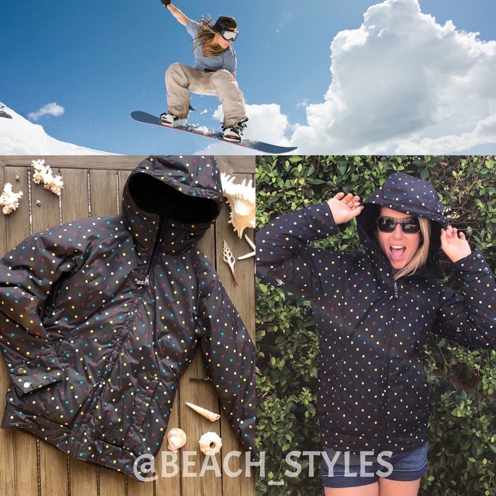 🌴🌼BURTON-REVERSIBLE  SNOWBOARD WINTER JACKET🌼🌴